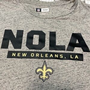 New Orleans Saints Tee Shirt Size XL